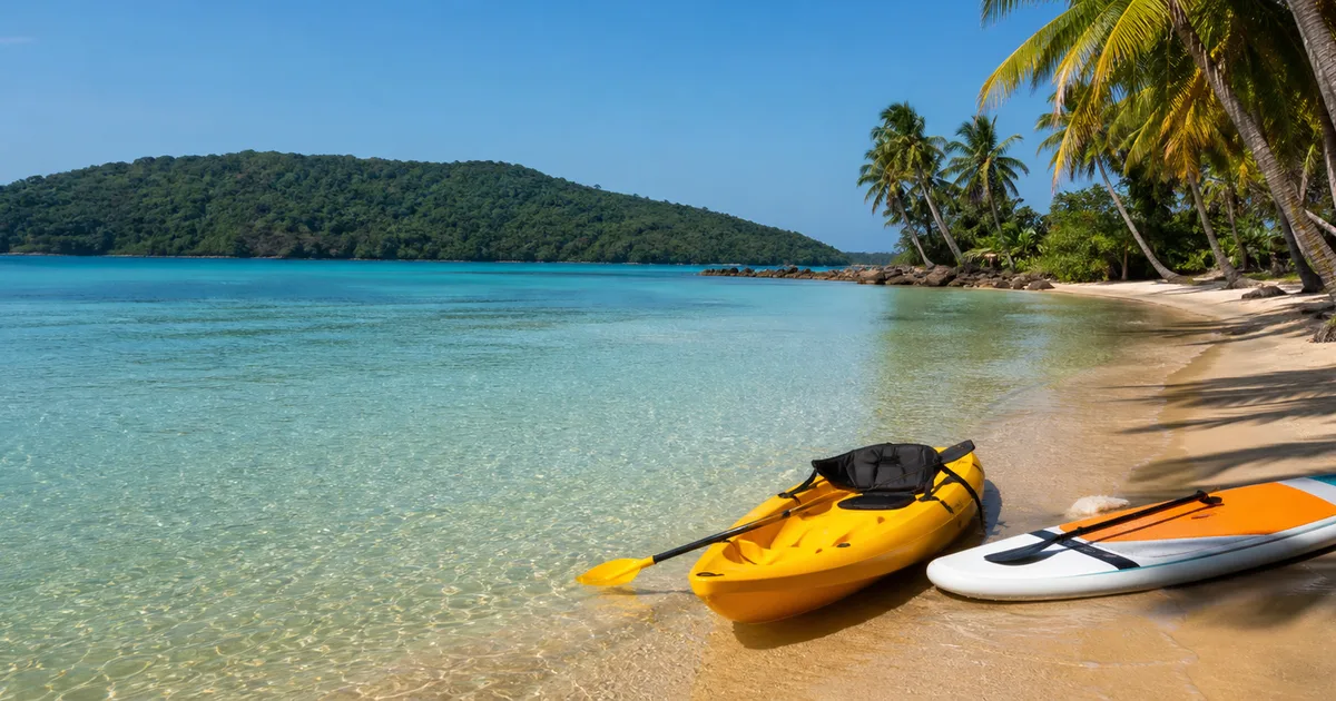 Kayaking & Paddleboarding Near Phu Quoc Bungalows