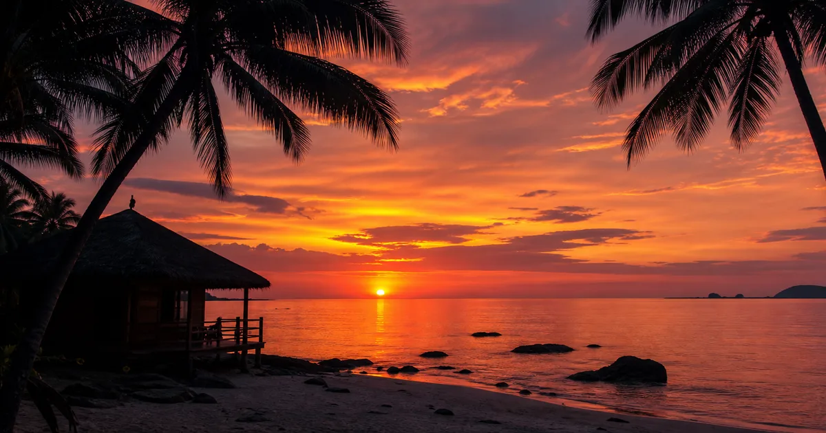 Phu Quoc Bungalow Sunset Views — Best Spots on the West Coast